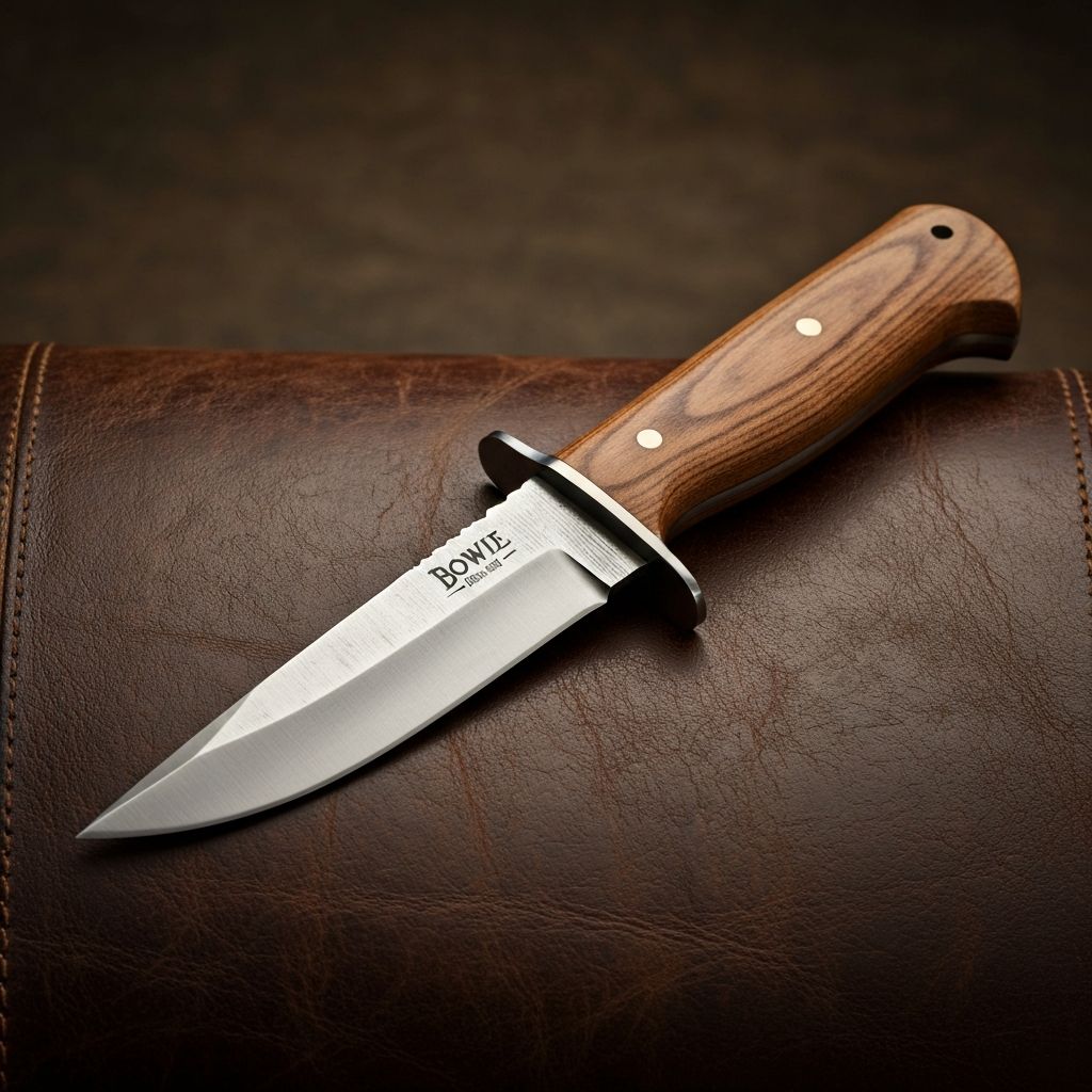 Timber Rattler Western Outlaw Bowie Knife - 17 inch massive blade